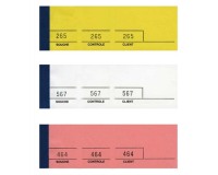 Bloc passe-partout, 50 x 150 mm, pour tombola