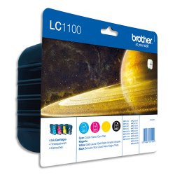Value Pack Jet d'encre N/C/M/J LC1100VB1P