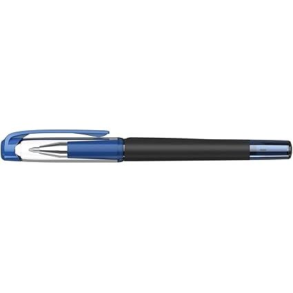 Stylo à bille gel avec grip Bleu
