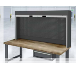 Lista - Armoire suspendue à rideaux - H 80 x P 25