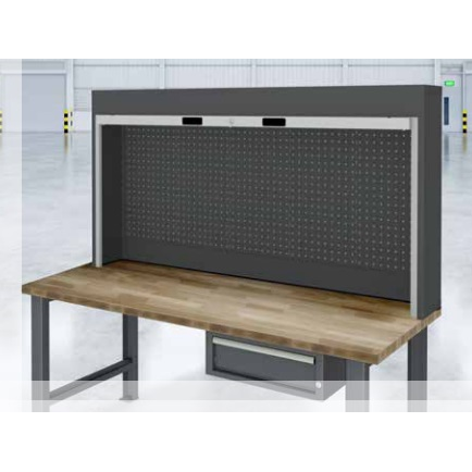 LISTA - Armoire suspendue (HxLxP) 80 x 200 x 25cm KEY Lock R5012