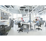 LISTA - Poste de travail kit Quattro Pro (HxLxP) 67,5-117,5 x 176 x 71,8 cm