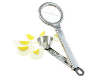 Coupe-œuf 6 quartiers inox