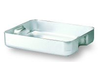 Plat à rôtir aluminium anses incorporées L 40 x l 32 cm