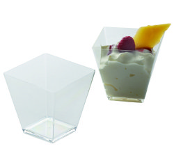 Verrine Mini Quadra 5 cl - Lot de 500
