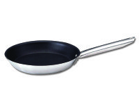 Poêle anti-adhérente inox Tradition