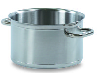 Braisière cylindrique inox Tradition 11 L Ø 28 cm