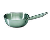 Sauteuse évasée inox Tradition