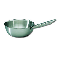 Sauteuse évasée inox Tradition