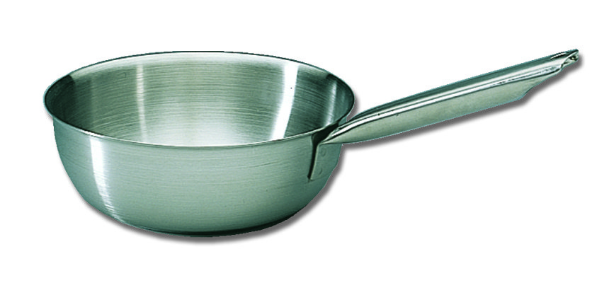 Sauteuse évasée inox Tradition