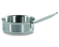 Sauteuse cylindrique inox Tradition 5,5 L Ø 28 cm