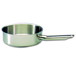 Sauteuse cylindrique inox Excellence 2 L Ø 20 cm