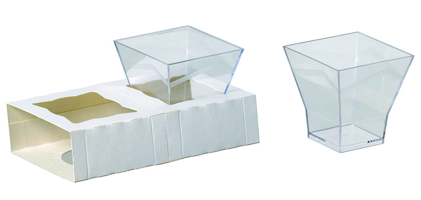 Verrine Cubo 18 cl - Lot de 180