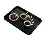 Plateau Lunch 36 x 24 cm noir - Lot de 50