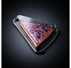 Pack tarte triangle avec couvercle - Lot de 420