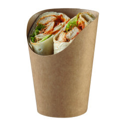 Pot wrap et frites 150 g - Lot de 1000