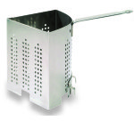 Cuit-pâtes triangulaire inox 2,8 L