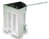 Cuit-pâtes triangulaire inox 2,8 L