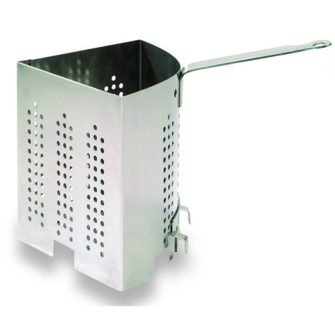 Cuit-pâtes triangulaire inox 2,8 L