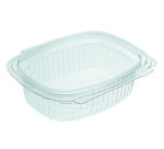 Barquette avec couvercle à charnière 75 cl - Lot de 400