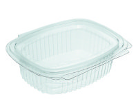 Barquette avec couvercle à charnière 75 cl - Lot de 400