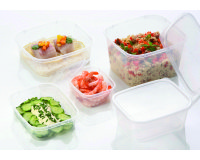 Barquette avec couvercle