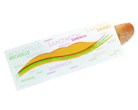 Sachet sandwich imprimé 35 x 9,5 cm - Lot de 1000
