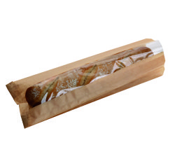 Sachet sandwich avec fenêtre 31 x 11 cm - Lot de 1000