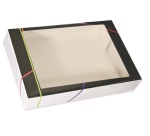 Boîte traiteur prestige à fenêtre - Lot de 25