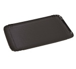 Plateau traiteur carton métallisé double face, noir et or - Lot de 100