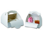 Boîte à verrines avec poignée - Lot de 50