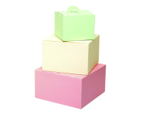 Boîte isolante à vacherin 29 x 29 x 13 cm - Lot de 25