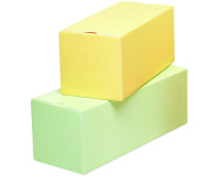 Boîte isolante à bûche et omelette norvégienne 30 x 11,5 x 11 cm - Lot de 25