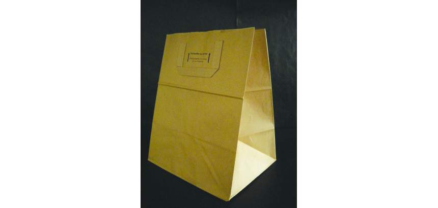 Sac kraft brun poignées plates