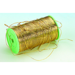 Bobine de fil d'or 250 m