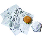 Papier burger impression "journal"