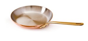 Poêle ronde cuivre Elégance Ø 26 cm