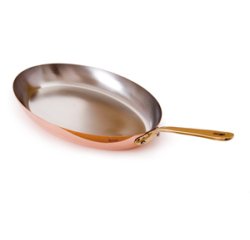 Poêle ovale cuivre Elégance