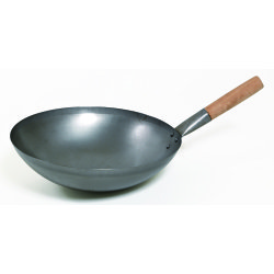 Wok acier Ø 35 cm