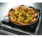 Plat à paëlla inox