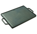 Plancha-grill réversible fonte L 50 x l 35 cm