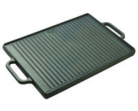 Plancha-grill réversible fonte L 50 x l 35 cm
