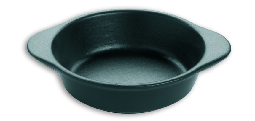Plat rond creux fonte émaillée Chasseur Ø 15 cm