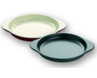 Plat à oeuf rond fonte émaillée Chasseur Ø 16 cm