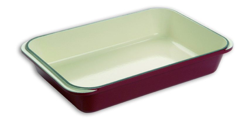 Plat à rôtir fonte émaillée Chasseur