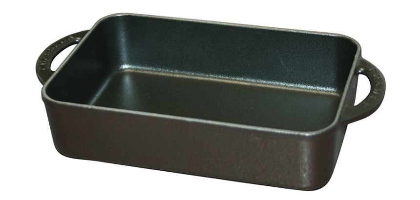 Mini plat fonte émaillée Chasseur L 23 x l 12,5 cm