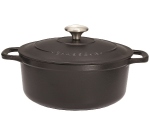 Cocotte ronde avec couvercle fonte émaillée Chasseur