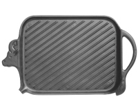 Grill "beef" fonte émaillée L 37 x l 22 cm