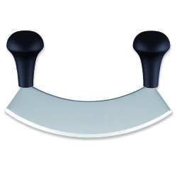 Hachoir berceuse 2 lames 23 cm