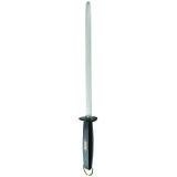 Fusil de cuisine mèche chrome dur ovale 30 cm